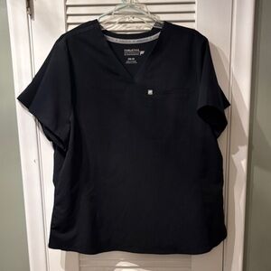 Fabletics Black V-Neck Top